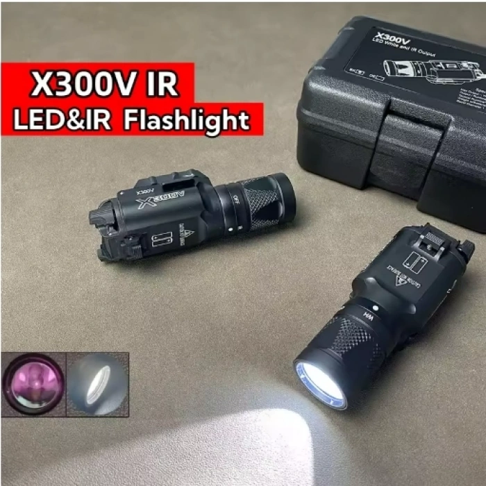 Surefire X300V METAL TAKTİK TABANCA TÜFEK FENERİ 500 LÜMEN