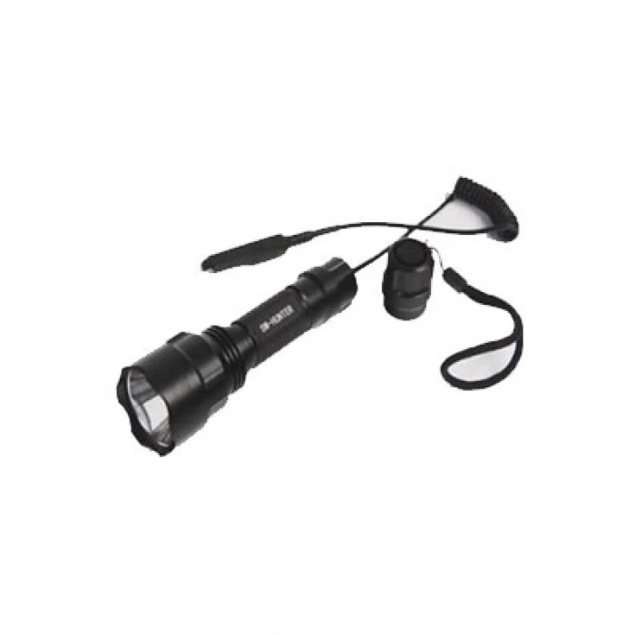 SWAT HUNTER AVCI KABLOLU GÜÇLÜ TÜFEK FENERi T6 3W CREE LED ŞARJLI 1*18650 ŞARJ KİTİ Z (EL FENERİ)             