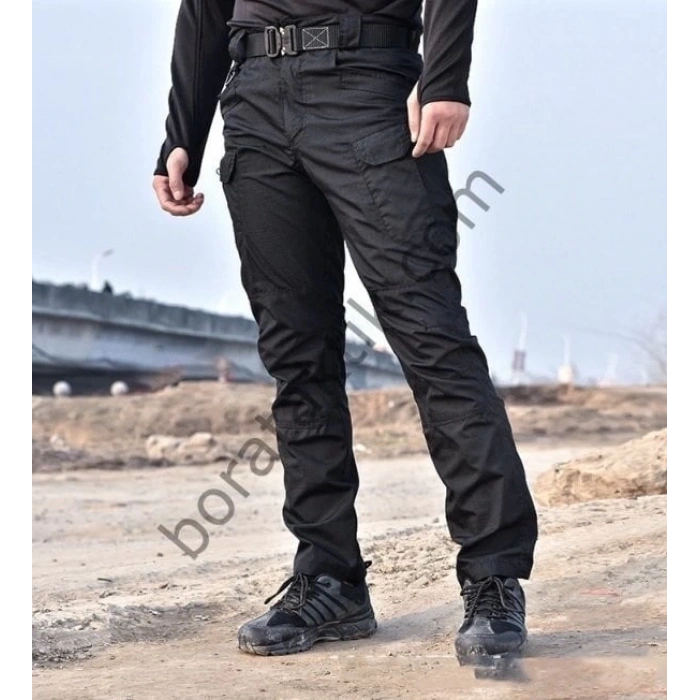 TacLite Pro Ripstop Siyah Taktik Pantolon 65/35 PAMUK/POLYESTER