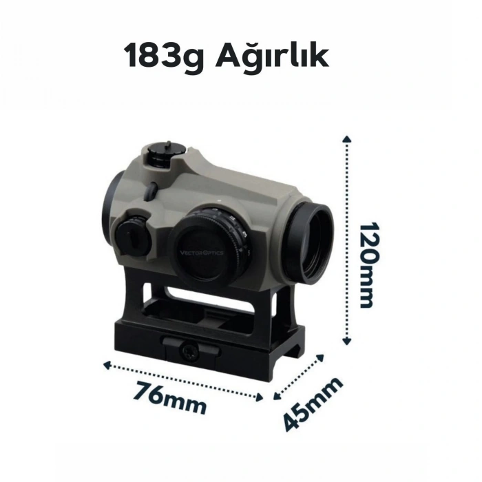 VECTOR Maverick 1x22 S-SOP REDDOT NISANGAH SCRD-42
