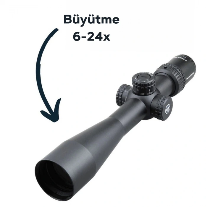 Vector Optics Veyron 6-24x44FFP Tüfek Dürbünü SCFF-23