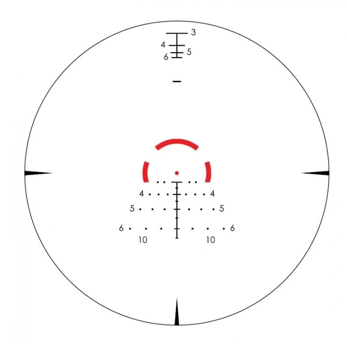 Vortex Strike Eagle 1-8x24 Se-1824-2 AR-BDC3 (MOA) Tüfek Dürbünü ORJİNAL