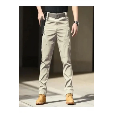 Taktik Spandex İnce Kumaş Likralı Kargo Pantolon IX9 İTHAL Yazlık ,Siyah Renk,Kamp, Yürüyüş,