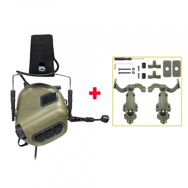 Earmor M32 MOD4 MIKROFONLU Aktif Koruma Atış Kulaklığı