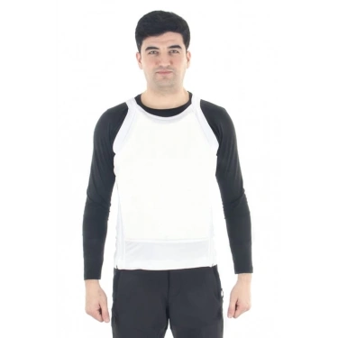 Gömlek Altı Çelik yelek SEVİYE 3a KURŞUN GEÇİRMEZ ÇELİK YELEK ATLET FERMUARLI