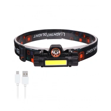 Şarjlı Dayanıklı Outdoor Kamp,Arama kurtama Kafa Lambası Watton Wt-056