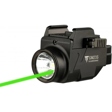 TrustFire GM23s Mini Lazerli Fener Orjinal 800 lümen Light and Green Laser Combo