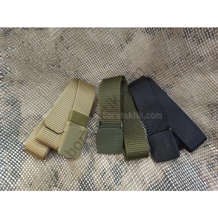 5.11 Kemer Metal Kıstırma Tokalı Siyah Haki Bej Renk İthal