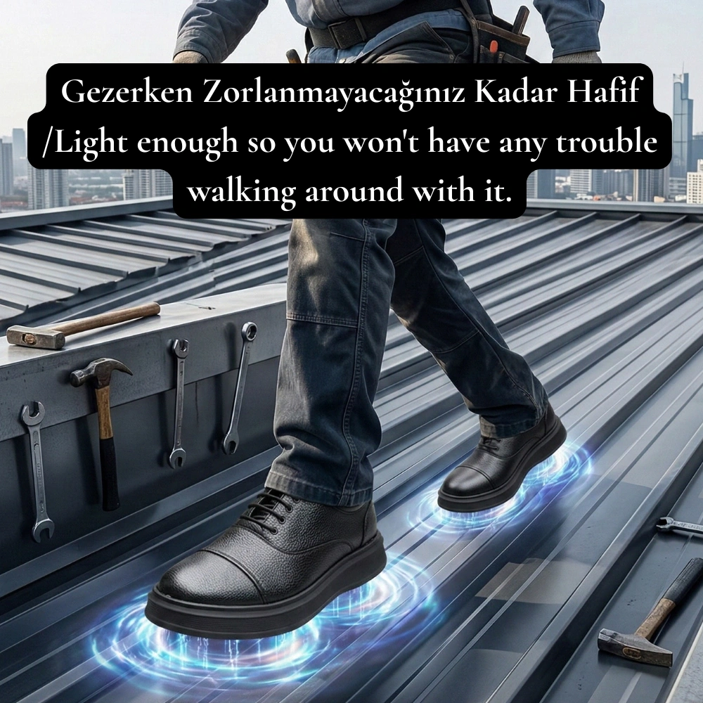 Leicht genug, um beim Gehen nicht zu belasten