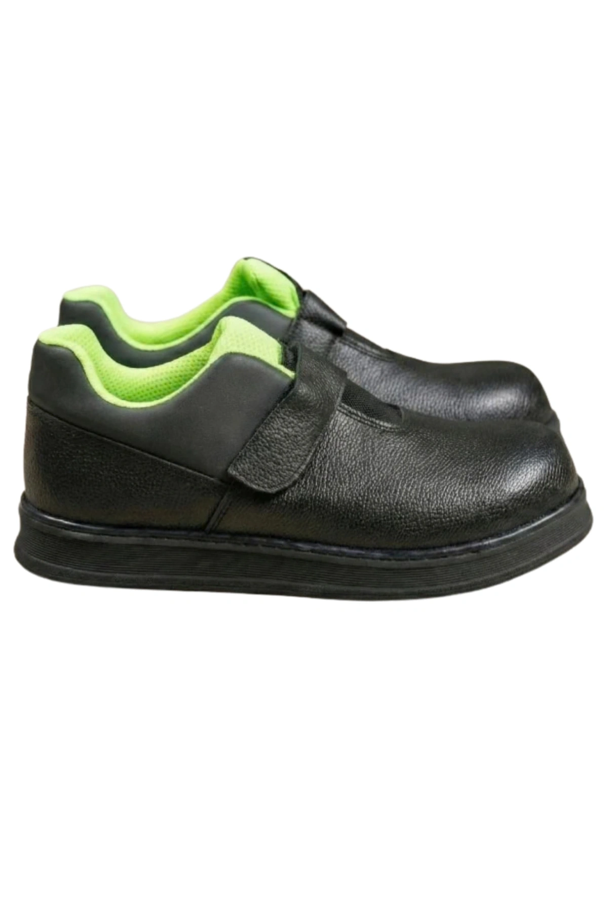 Composite Toe, Magnetic Non-Slip Work Shoe - Green-Black