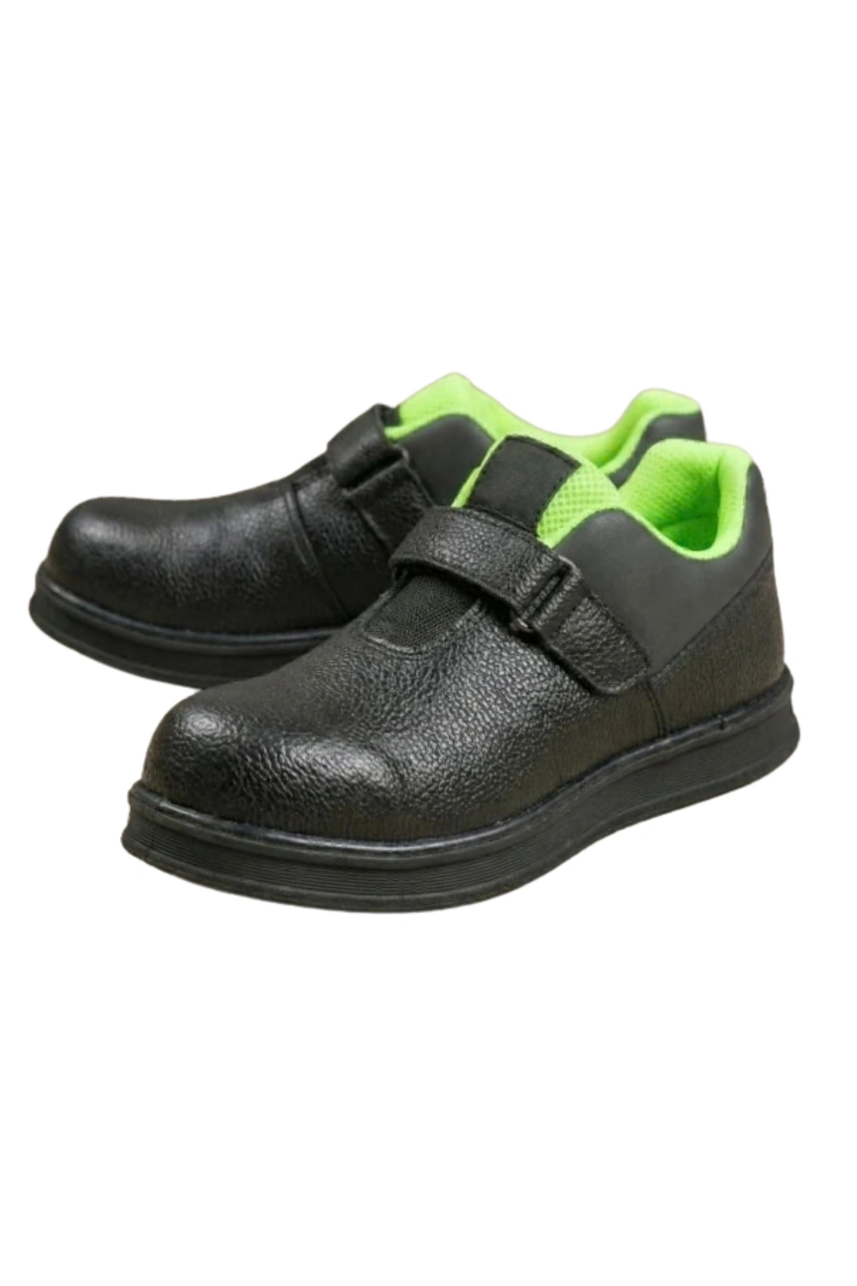 Composite Toe, Magnetic Non-Slip Work Shoe - Green-Black