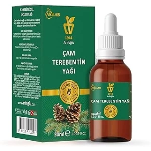 Arifoğlu Çam Terebentin Yağı 30ml%100 Saf Yağ ARLAB Pure Pine Turpentine 30ml