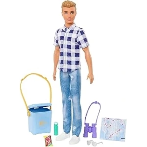 Barbie Ken Kampa Gidiyor Oyun Seti, 3 yaş ve üzeri, HHR66