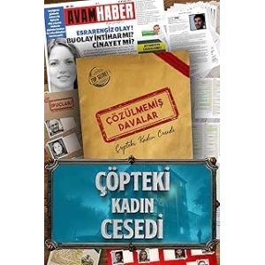 Çözülmemiş Davalar Dedektiflik Suç Çözümleme Oyunu Elif Akman Dosyası - Gizem Bulmaca Cinayet Çözme Kutu Oyunları - Katil Bulma Dedektif Oyunu - Suçlu Kim, Cinayeti Çözebilir Misin? (Dava-1)