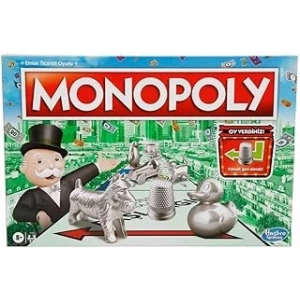 Hasbro Gaming Monopoly Kutu Oyunu, 8+ yaş