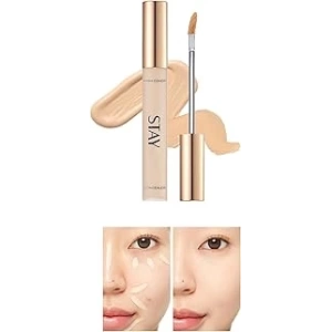 MISSHA İnce Dokulu Pürüzsüz Görünüm Sağlayan Concealer Stay Tip Concealer High Cover 23(Sand)