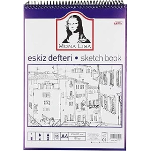 Monalisa Eskiz Defteri A4 120 g 50 yp Telli
