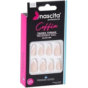 Nascita 24lü Coffin Renkli Takma Tırnak - 144
