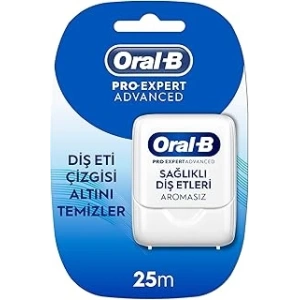 Oral-B Pro-Expert Gelişmiş Mumlu Diş İpi - Sağlıklı Diş Etleri - 25 M
