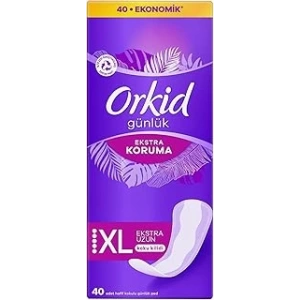 Orkid Extra Koruma Extra Uzun Günlük Ped 40 Adet