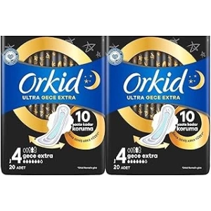 Orkid Ultra Ekstra Cesaret Paketi Gece Ekstra 40lı Yeni