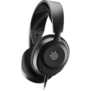 SteelSeries Arctis Nova 1 – Multi-Platform Gaming Kulaklık – Hi-Fi Sürücü – 360° Surround Ses – AirWeave Memory Foam Kulak Yastıkları – Gürültü Önleyici Mikrofon, PC, PS5, Switch, Xbox – Siyah