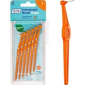 TEPE Angel 0.45 MM - TURUNCU Diş Arayüz Fırçası (1x 6 Adet)