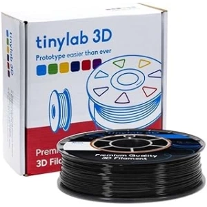 TinyLab 3D 1.75mm 1000gr Siyah PLA Filament 190-220°C Baskı Sıcaklığı - Yüksek Kalite, Çevre Dostu, Mükemmel Yapışma ve Pürüzsüz Yüzey
