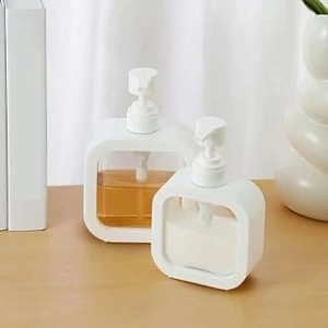 YunHan 400 ml Dikdörtgen Banyo Mutfak Sıvı Sabunluk Bulaşık Lavabo Deterjanlık,Tezgah Üstü Dikdörtgen Banyo Mutfak Sıvı Sabunluk | Banyo Mutfak Bulaşık Lavabo Deterjanlık (2)