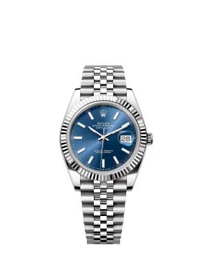 Rolex Datejust 41 Blue Index Dial