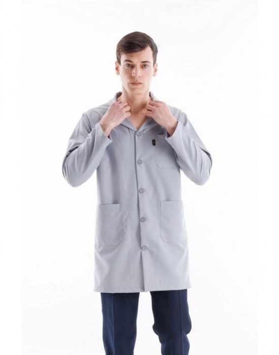 Unisex İş Önlüğü Gri