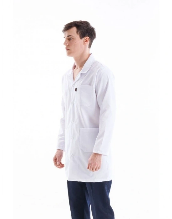 Unisex İş Önlüğü Beyaz