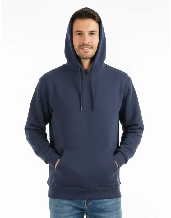 Kapüşonlu Sweatshirt Lacivert