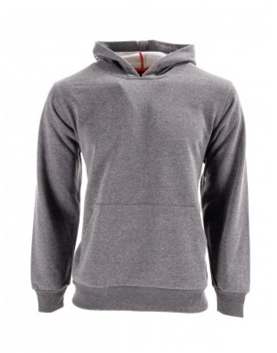 Kapüşonlu Sweatshirt Gri