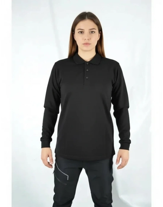 Destekli Kaynakçı Uzun Kollu Sweatshirt