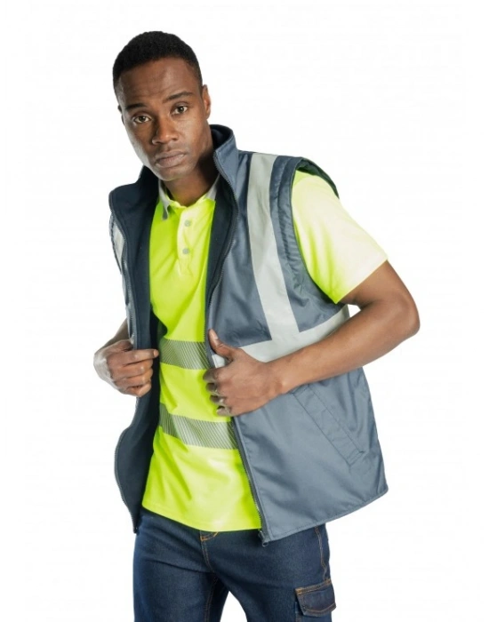 Alaska Hi-Vis 2 in 1 Yelek Lacivert