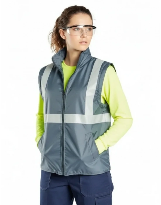Alaska Hi-Vis 2 in 1 Yelek Lacivert