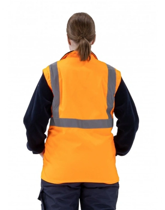 Alaska Hi-Vis 2 in 1 Yelek Neon Turuncu