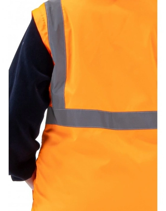 Alaska Hi-Vis 2 in 1 Yelek Neon Turuncu