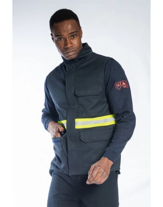 Alev Almaz Yelek Lacivert