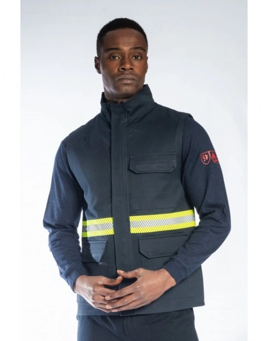 Alev Almaz Yelek Lacivert