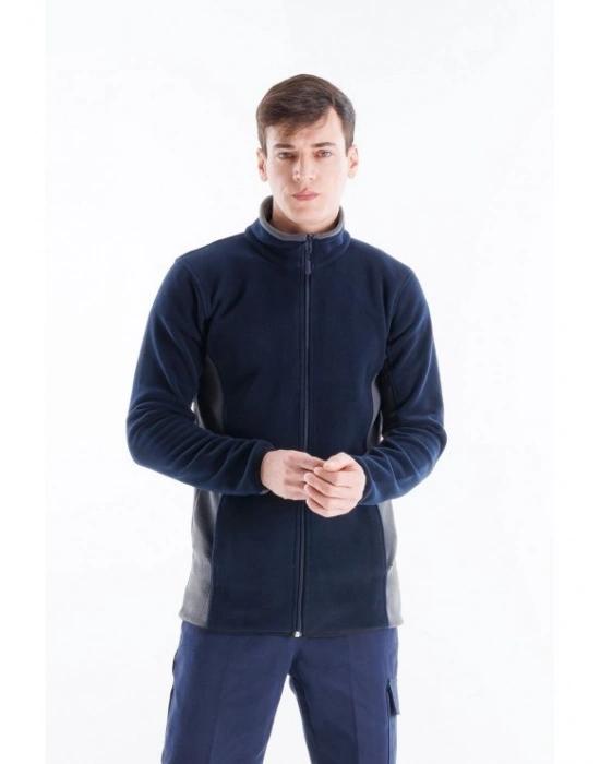 Alp Polar Ceket Lacivert - Gri