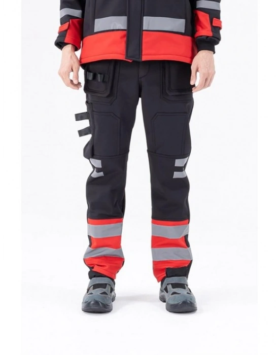 Arrowstar Pantolon Siyah-Kırmızı