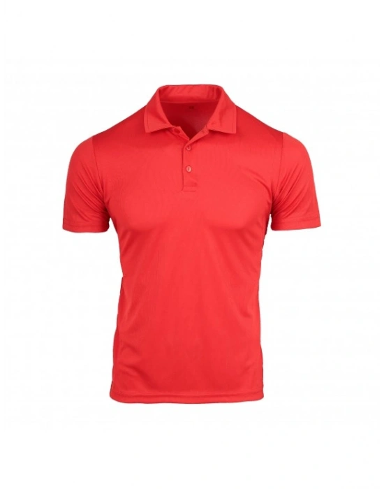 Climacool Polo Yaka T-Shirt - Kırmızı