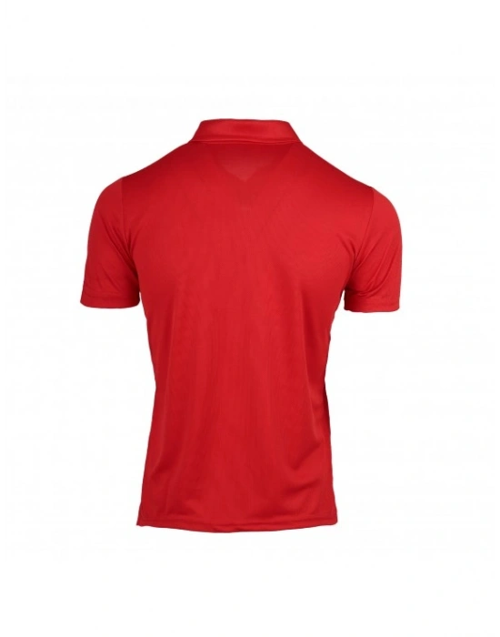 Climacool Polo Yaka T-Shirt - Kırmızı