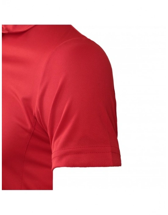 Climacool Polo Yaka T-Shirt - Kırmızı