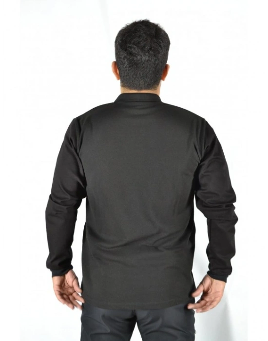 Destekli Kaynakçı Uzun Kollu Sweatshirt