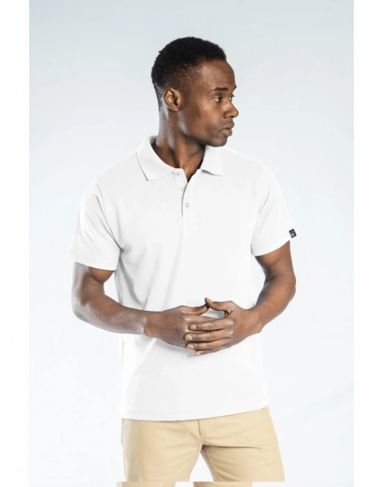 Elegans Polo Pike T-Shirt Beyaz