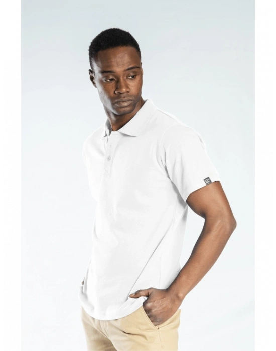 Elegans Polo Pike T-Shirt Beyaz