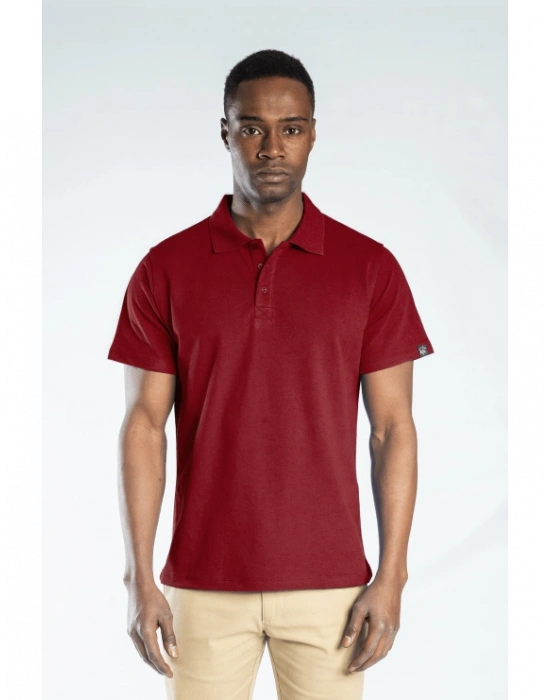 Elegans Polo Pike T-Shirt Bordo